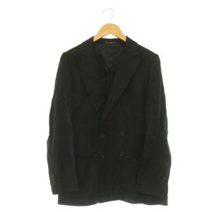 25SS Decency ジャケット リネン ブラック 25-010-500-7040-1-0