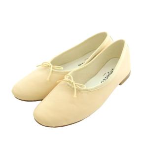 バレエシューズ リボン 36 22.7cm ベージュ /MI OS
