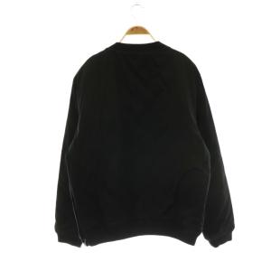 RALPH LAUREN POLO GOLF リバーシブル ダウンプルオーバー ジャケット ロゴ L チャコールグレー ブラック