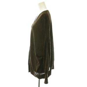 MUSE de Deuxieme Classe 26SS URBAN Vネック プルオーバー ニット カットソー ブラウン 茶 /CX OS