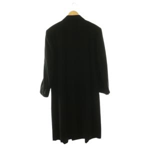 GIVENCHY カシミヤ ダブル ロングコート チェスター アウター 黒 ブラック /CX OS