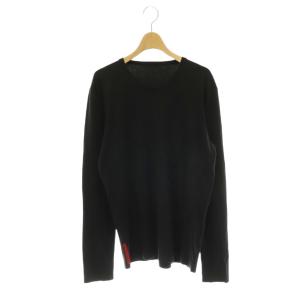 SPORT 長袖 Tシャツ カットソー コットン S ブラック 黒 /CX OS