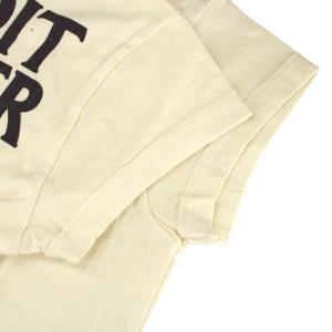 HYSTERIC GLAMOUR ヒスガール 半袖Tシャツ カットソー ロゴ F アイボリー 黒 ブラック /SS OS