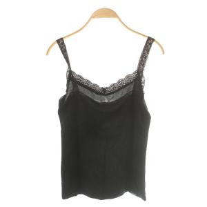 HYSTERIC GLAMOUR タグ付き LOVE BUZZ XX レースキャミソール F 黒 ブラック /SS OS