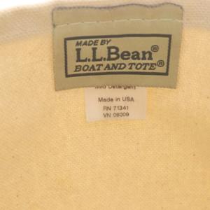 L.L.BEAN Solid Boat and Tote トートバッグ ホワイト /YO12