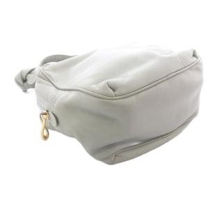 LOEWE アナグラム ナッパレザー ミニ ハンドバッグ グレー /SR OH