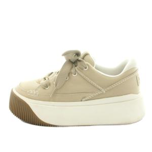 EZ-Duzzit Essential Lace Up 厚底スニーカー シューズ US8 25.0cm