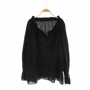 OFF SHOULDER BULKY TOPS トップス ブラウス 長袖 1 ブラック /DO OS