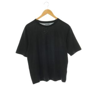 26SS ディオラマ クルーネック Tシャツ カットソー コットン 黒 ブラック /CX OS