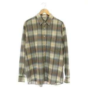 A26SS01LC SUPER LIGHT WOOL CHECK SHIRT L/S