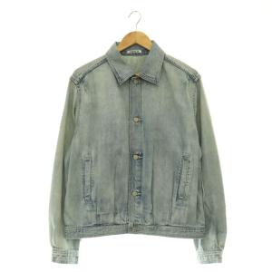 A26SB01DE FADED SELVEDGE LIGHT DENIM BLOUSON