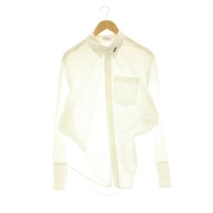 CHELSEA L/S SH TYPEWRITER シャツ  XS　ホワイト