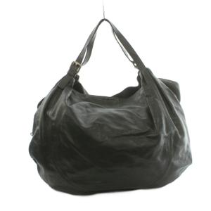 GUM gianni chiarini 2WAYバッグ ハンドバッグ ショルダーバッグ レザー 黒 ブラック /MI OS