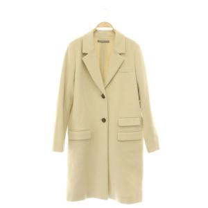SEEK WOOL AFON チェスターコート ロング ウール 040 オフベージュ /ES OS