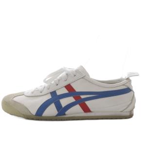 MEXICO 66 スニーカー ローカット レザー US6.5 ホワイト THL202 /YO26