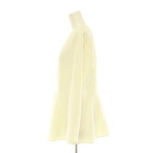 theory luxe 25SS CLARE KAIRI ペプラムブラウス プルオーバー 38 オフホワイト /DF OS