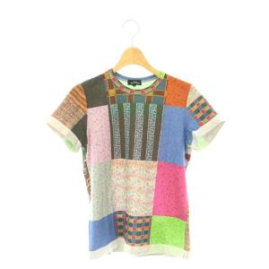 TC-T014 AD2018 総柄 Tシャツ カットソー 半袖 S マルチカラー /HK OS