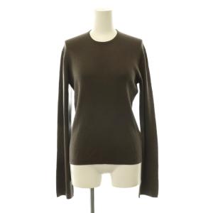 24AW BOND リブ プルオーバー ニット セーター ウール クルーネック モカブラウン /CX OS