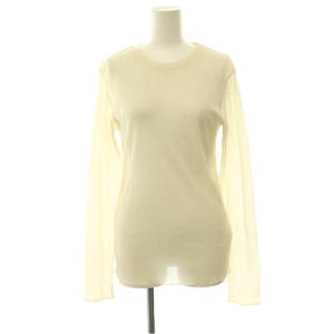 26SS TOTAN Sheer Tシャツ カットソー 長袖 シアー ベージュ /CX OS