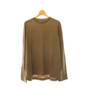 24AW Primewool jersey T カットソー Tシャツ ロンT ブラウン /CX OS