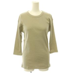 26SS dignity Tシャツ カットソー 七分袖 コットン グレージュ /DO OS