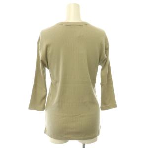 Deuxieme Classe 26SS dignity Tシャツ カットソー 七分袖 コットン グレージュ /DO OS