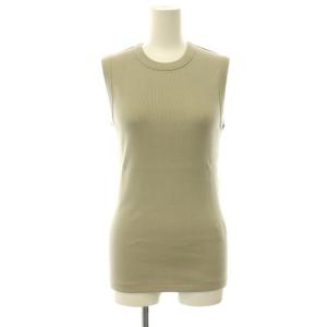 26SS dignity sleeveless プルオーバー カットソー リブ ノースリーブ コットン