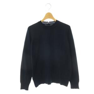 24SS LOREL クルーネック プルオーバー ニット カットソー 紺 ネイビー /CX OS