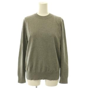 24SS LOREL クルーネックプルオーバー ニット カットソー 長袖 グレー /DO OS
