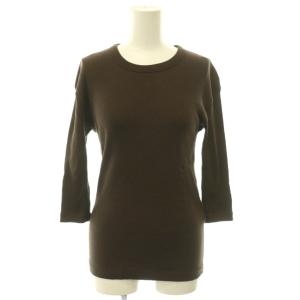 25SS Dignity Tシャツ カットソー 七分袖 ブラウン /DO OS