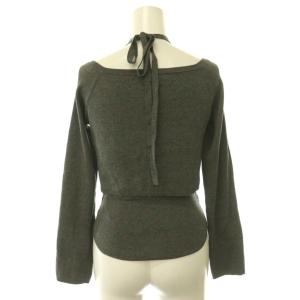 SNIDEL 26SS ホルターキャミ&カーデアンサンブル ニット カーディガン キャミソール F グレー SWNT261188