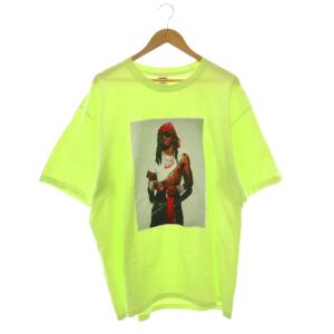 25AW Playboi Carti Tee XXL ネオンイエロー