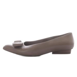 Salvatore Ferragamo Viva Bow Ballet Flat パンプス フラット ポインテッドトゥ ヴァラ リボンモチーフ