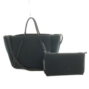 Petite Guise 2WAYバッグ ハンド ショルダー ネオプレン ブラック