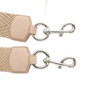 MARC JACOBS THE STRAP ショルダーストラップ ヘリンボーン柄 ピンク ベージュ /MI OS