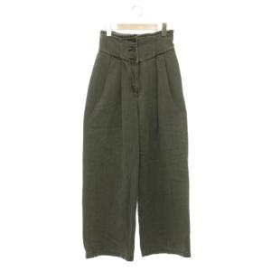 25SS High rise superwide leg denim pant