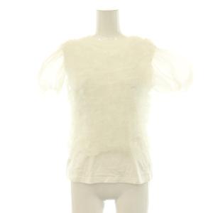 25SS 2点セット TULLE VEST LAYERED TOPS トップス カットソー 半袖 ベスト