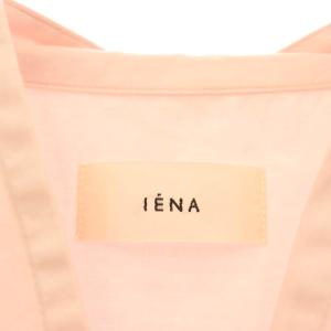 IENA プルオーバーシャツ 半袖 ドルマン シルク混 36 スモークピンク /ES OS