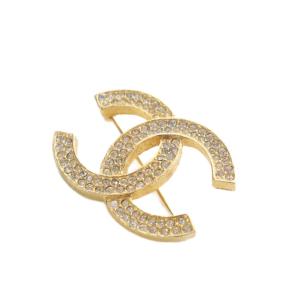CHANEL ココマーク ブローチ ゴールドカラー