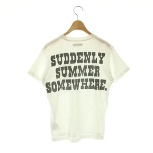 POCKET TEE HARD TWIST Tシャツ カットソー 半袖 XS ホワイト /HK OS
