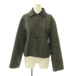 25AW Malfile Wool Curve Sleeve Jacket