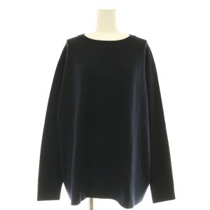 Double Sweater セーター ニット プルオーバー 紺 ネイビー /CX OS