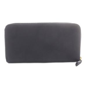 PRADA ラウンドファスナー 長財布 ブラック