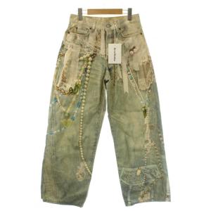 1981 ルーズフィットデニムパンツ ボタンフライ