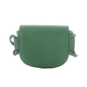 Longchamp エピュレ ショルダーバッグ ミニ クロスボディ 緑 グリーン レザー /RI OS