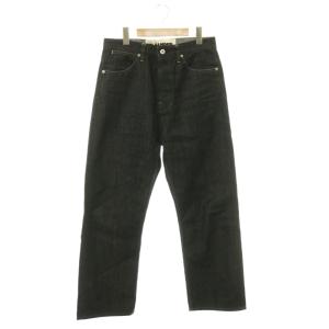 23AW W DENIM TROUSER 01 LOOSE ボタンフライ