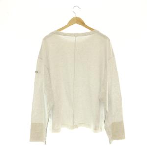 ETRE TOKYO 25AW カットオフカフスロンTee ロンT カットソー 長袖 オーバーサイズ F ライトグレー /HS