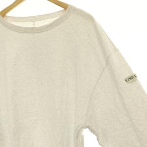 ETRE TOKYO 25AW カットオフカフスロンTee ロンT カットソー 長袖 オーバーサイズ F ライトグレー /HS