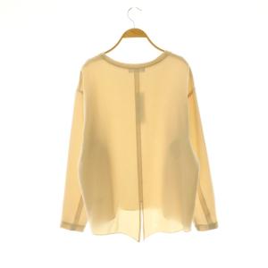 GALLARDAGALANTE 24SS バックスリットブラウスTee カットソー 長袖 F ベージュ /HK OS