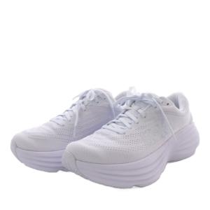 HOKA ONE ONE BONDI 8 スニーカー ローカット US7.5B ホワイト 1127952 /YO4 AD